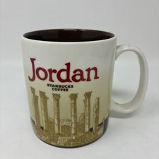 Starbucks 2017 Jordan Global Icon Series Coffee Mug Cup 16 oz Brown-Discontinued picture
