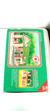 1995 used Texaco Town Filling Station Christmas First series w/light porcelain picture