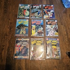 The Witching Hour DC Comics Bronze Age Horror Lot  21 30 36 37 44 46 51 53 62 picture