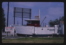 Houston Texas Capt'n Benny's Half Shell Restaurant 1970s Boat Building picture