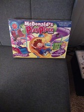 McDonald's Play place Y2K 2001 Teach Shapes Recognition Matching Board Game, New picture