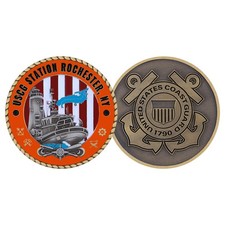 USCG STATION ROCHESTER COIN picture