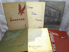 6 Avon High School (Ohio) Yearbooks 1949-1956 picture