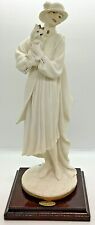 Vintage 1993 Giuseppe Armani Florence Sculpture Italy Young Lady With Yorkshire picture