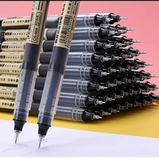 10pcs Needle-tip Gel Pens – Sleek, Smooth Writing Tools for School or Office Use picture