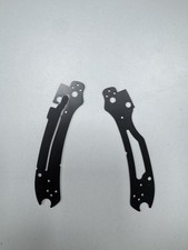 Black Stainless Steel Liners Spacer For Spyderco C223 Para3 Folding Tools DIY picture