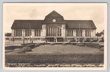 Darmstadt Hauptbahnhof Main Station Germany Wilh Gerling Vintage Rppc Postcard picture