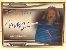 2021 Topps Star Wars Masterwork No.MWA-MBO Silver Frame /5 Auto, Mark Boone Jr. picture