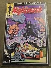 Nightmask Vol 1 No 1 Marvel New Universe November 1986 The Awakening picture