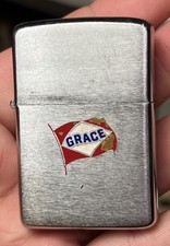 Vintage 1966 Zippo Lighter Grace Line picture