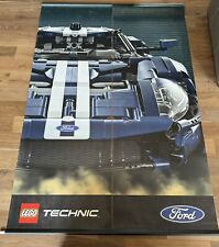 Huge Rare Ford GT Technic Lego Dual Strip Store Banner Display 89”H X 60”W picture