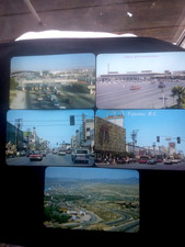 5  Mid-Century Photo Postcards RPPC Mexico, Border picture