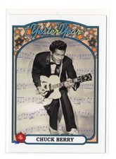 2025 HA Historic Autographs YesterYear 2 Chuck Berry Design 1 #126 /80 picture
