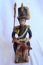 Estremoz Vintage Portugal Boneco Terracotta Soldier Horseback UNESCO Folk Art picture