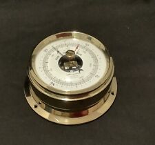 Vintage Airguide barometer compensated  Rain change Fair Made in USA (Chicago) picture