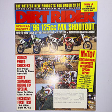 Dirt Rider Magazine December 1995 - Christmas Issue 96’ 125cc Shootout Special  picture