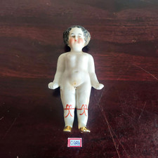 1890s Vintage Frozen Charlotte Dolls Kids Toys Japan Collectible Props C424 picture
