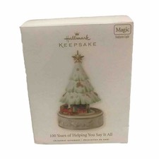 2010 Hallmark Keepsake Ornament 100 Years Of Helping You Say It All Magic Light picture