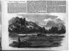 Granada Nicaragua Lake Nicaragua Pier 1856 General William Walker Steamboat picture