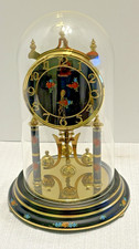 Vtg Kundo Kieninger & Obergfell 400 Day Anniversary Clock W. Germany-11