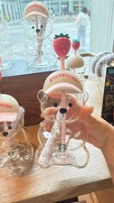 NEW 2026 Starbucks Bearista Bear Cup Tumbler Strawberry Topper Baseball Cap picture