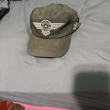 VTG 2004 Harley-Davidson Fat Boy Strapback/Snapback & Official 2009 Daytona Pin picture