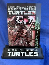 Teenage Mutant Ninja Turtles #1 Double sided Metal signed and remarked picture
