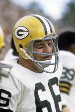 Linebacker Ray Nitschke of Green Bay Packers watches action sideli- Old Photo picture