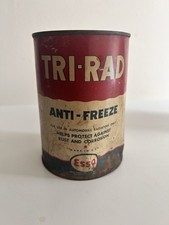 Vintage Esso Tri-Rad anti-freeze metal tin. 1 Quart picture