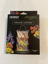 Modgy Mary Vaux Walcott Botanical Wildflower LED Origami Folding Lamp New in Box picture