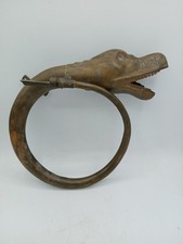 Antique Brass Serpent Head Bulb Car Horn Vintage Auto Horn Copper Brass  picture