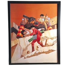 AKIRA Poster 40x50cm Katsuhiro Otomo 1000editions Licensed Rare Auth From Japan picture
