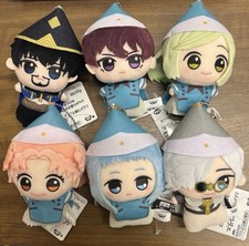 PSL Witch Hat Atelier Chibigurumi Plush Keychain Complete Set of 6 Bandai picture