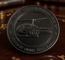 US Marine Helicopter Squadron One HMX-1 Challenge Coin Eisenhower Sep 7 1957 picture