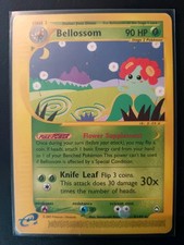 Pokemon TCG Card - Bellossom (5/147 Aquapolis Rare E 2002 English) picture