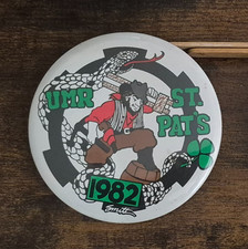 Original UMR Univ Missouri Rolla St Pat's 1982 Pinback Button picture