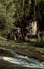 Grist Mill at Pioneer Kampout, Blue Ridge Mountains, 1937 Postcard picture