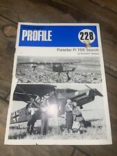 Aircraft Profile No. 228 Fieseler Fi 156 Storch Illustrated 1971  picture