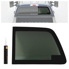 Rear Door Window Compatible with 2008-2016 Ford F250 F350 Manual and Power Sl... picture