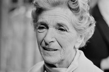 British actress Gladys Cooper celebrating her 80th birthday at St - Old Photo picture
