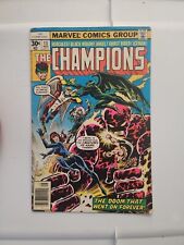 Champions #13  mid /high grade  (Marvel 1977) ~ Byrne Art ✨ Cb28 picture