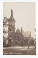 M.E. Church Manchester Iowa RPPC picture