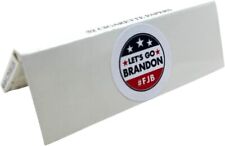 Let's Go Brandon Joe Biden #FJB 1 1/4 Cigarette Rolling Papers 1 Booklet picture