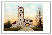 Mohonk Lake NY New York The Testimonial Gateway Divided Back Postcard picture