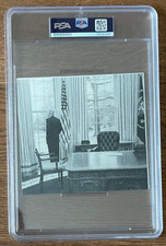 Bill Clinton Signed cut PSA DNA autograph President bas jsa Political picture