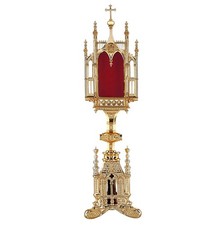 Sudbury Brass San Pietro Handcrafted Reliquary Perfect For Church & Chapel Decor picture