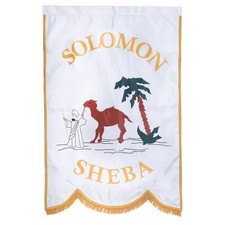 Queen Of The South Banner - Printed With Gold Braid & Fringe picture