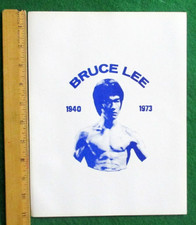 Vintage ORIGINAL 1973 BRUCE LEE MOVIE THEATER GIVEAWAY PROMO STICKER  8