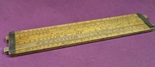 Late 1700's Dring & Fage Double Slide Rule Gauge Ruler Brewer Vintage Antique picture