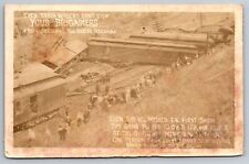 1938 Train Derailment.  Real Photo Postcard. RPPC picture